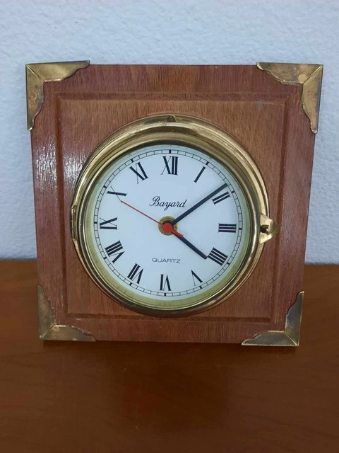 Pendulette Quartz UTI & Jaccard – Réveil Vintage Fonctionnel