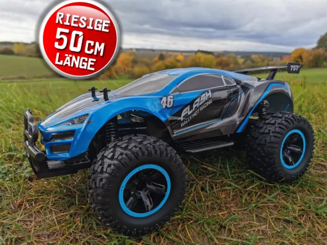 RC Monster Truck PIRANHA X2 ferngesteuertes Auto Buggy Geländewagen 2,4 Ghz. RTR