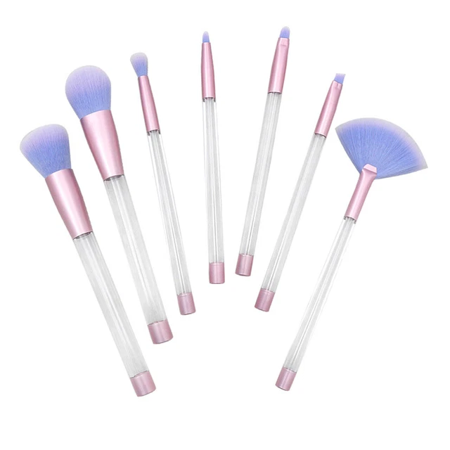 7 pz pennelli per trucco occhi kit pennelli cosmetici ombretti strumento di regolazione