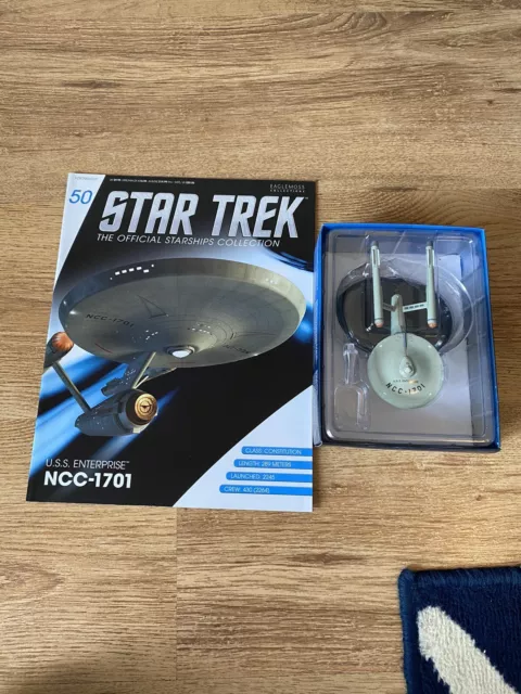 Eaglemoss Star Trek Raumschiffe - #50: USS ENTERPRISE NCC-1701