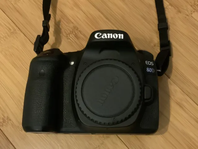 Canon EOS 80D - Digital SLR Camera - Body In Great Condition With Wi-Fi & 24.2MP
