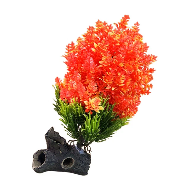 Piante Finte Acquario 16 Pezzi | Decorazioni Plastiche Sicure | Altezze 4-22cm | Senza Manutenzione - Foto 3