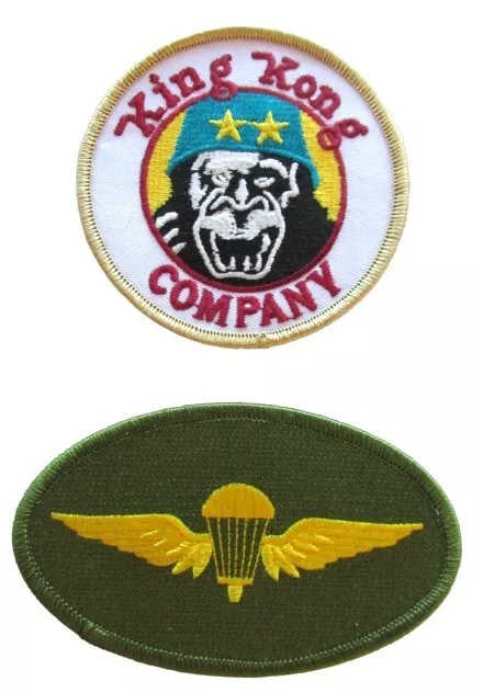 Taxi Driver Deniro Travis Bickle King Kong Company Iron On 2 Pc Patch