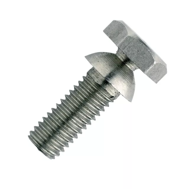 M6x25mm A2 stainless steel High Security/One-Way/Anti-Vandal shear bolts 10 pack