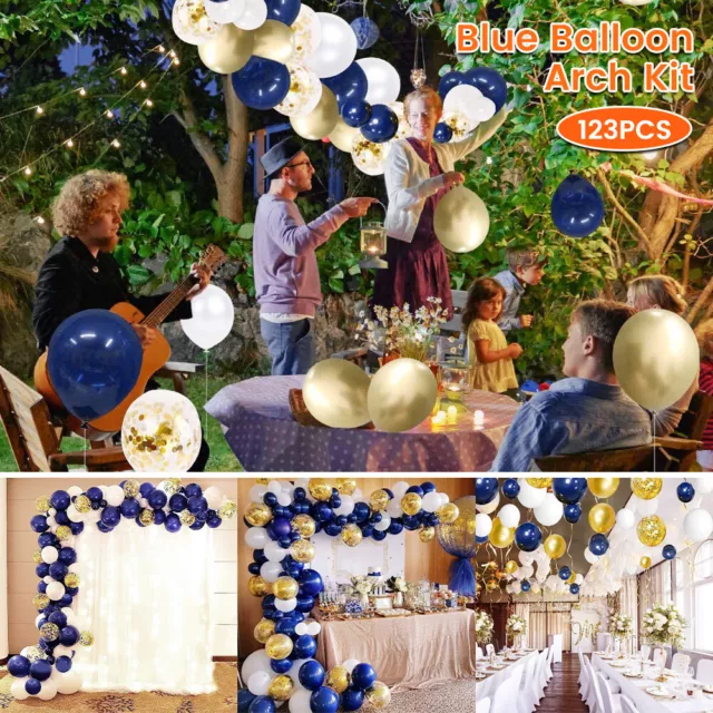 Latex Confetti Balloon Arch Garland Kit Reusable Wedding Baby Shower PaLUh