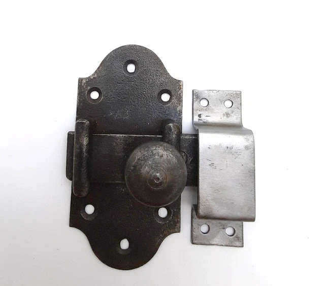 ANCIEN VERROU/ LOQUET/ Targette/clenche/serrure/penture/ferrure En Fer En Fer Forgé 325978077103