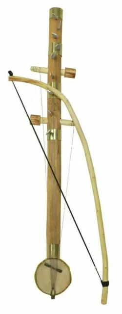Musical Violon Sarangi Rajasthan Folk Ravanhatta Corde Instrument Ravanahatha