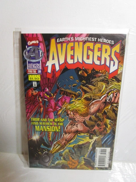Avengers Earths Mightiest Heroes #398 Marvel Comics May 1996 Comic Book BAGGED B