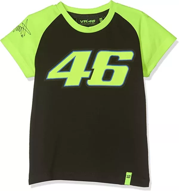 VALENTINO ROSSI MAGLIA t shirt manica corta Bambino Vr46 Valentino