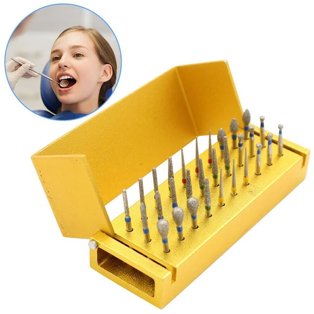 Teeth Porcelain High Speed Dirlls Dental Bur Dental Diamond Burs Drills