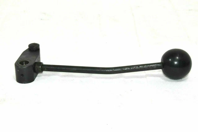 Jig Boring Hand Crank Handle With Knob.  9.25" Long