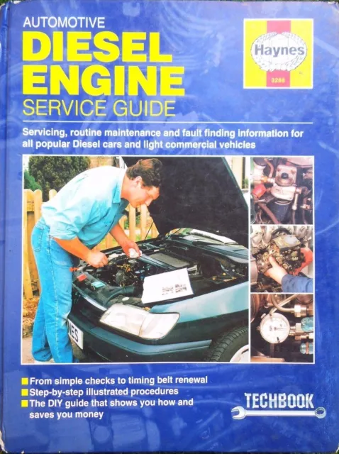 Haynes Workshop Manual Automotive Diesel Engine Service Guide, 1997.