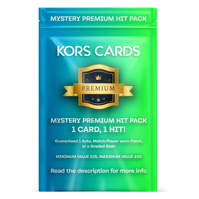 Mystery Football Card Pack - Guaranteed Numbered, Auto, Patch, Refractor, Or SSP! Mystery Football Card Pack - Guaranteed Numbered, Auto, Patch, Refractor, Or SSP!