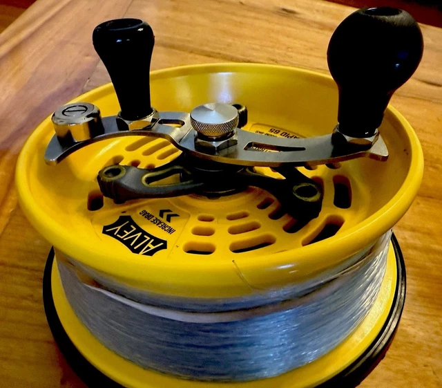 ALVEY SIDE CAST Reel, Left Hand Rapid 65, 6500BCVRR $420.00 - PicClick AU