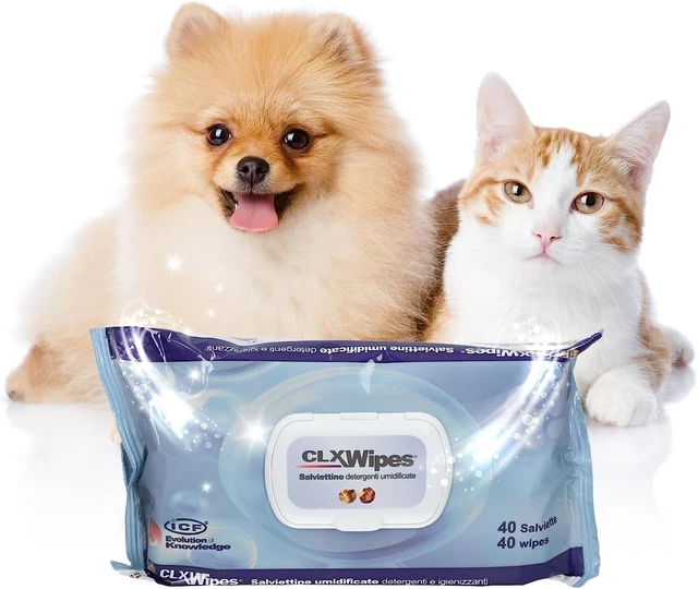 Clx cleansing wipes for cats and dogs sale