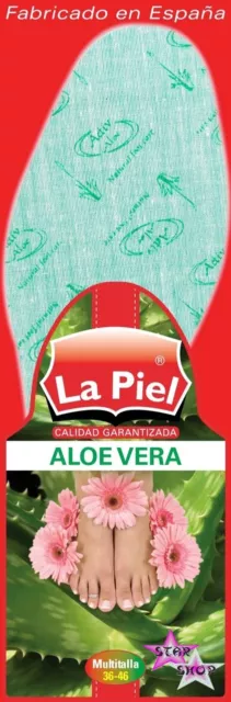 Plantillas Aloe Vera Pies Zapato Bota Calzado Insoles Plantilla Calidad Insoles