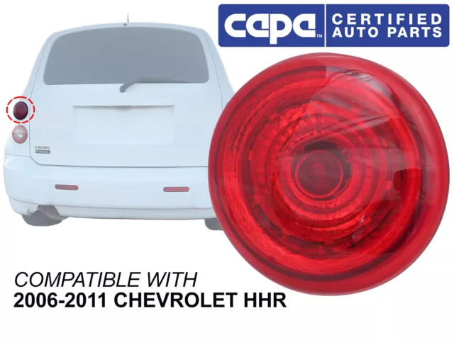 For Upper Rear Lamp 2006-2011 Chevy HHR with Bulb Driver Left Side 20778530 CAPA