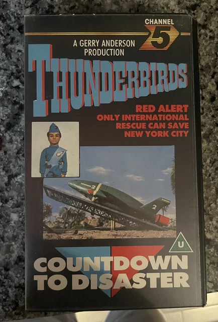 Countdown To Disaster THUNDERBIRDS, COUNTDOWN TO Disaster VHS Video Retro, Supplied by Gaming ...