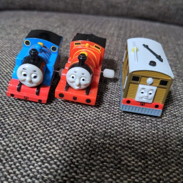 VTG 2001 TAKARA TOMY CAPSULE PLARAIL Thomas James Toby 3 SET Rare F30055