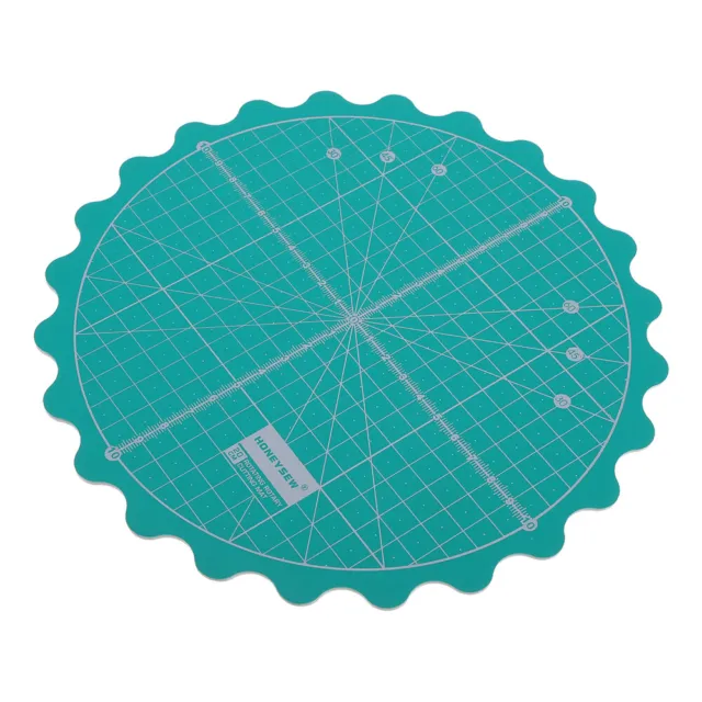 Alfombra de corte coser herramienta de hobby talla tabla de cortar redonda