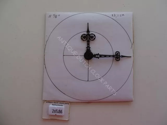 Brass Hands Taken From German Schmid Clock With Frabrik Sss Marke Clockwork