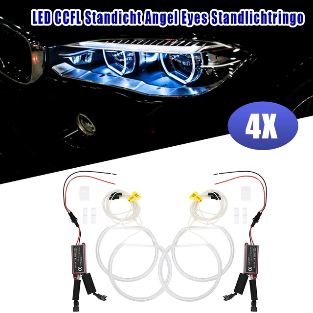 4 X CCFL Angel Eyes Standlichtringe Set für BMW E36 E38 E39 E46 Projektor Lampe