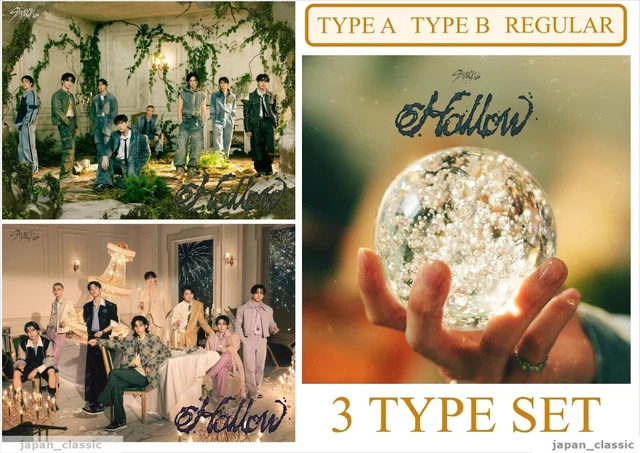 STRAY KIDS HOLLOW LIMITED EDITION CD A B REGULAR CD JAPAN