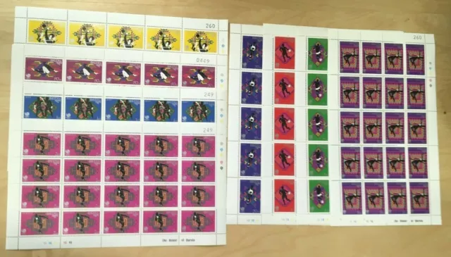 SPECIAL LOT Bhutan 1989 655-62 - Seoul Summer Olympics - 40 Sets of 8v - MNH