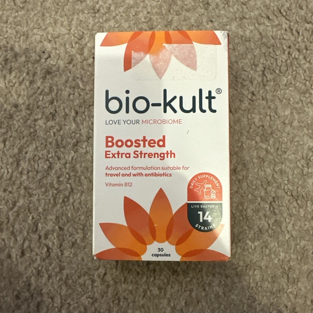 BIO-KULT BOOSTED EXTRA strength 30 Capsules £15.93 - PicClick UK
