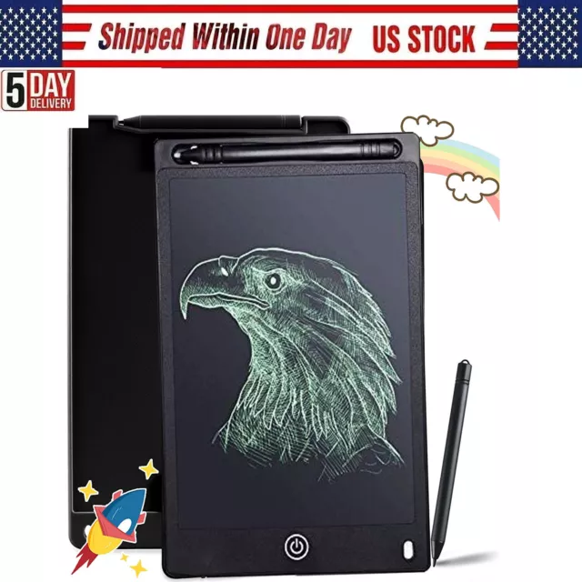 10'' LCD Writing Tablet Electronic Drawing Notepad Pad Doodle Board Toy for Kids