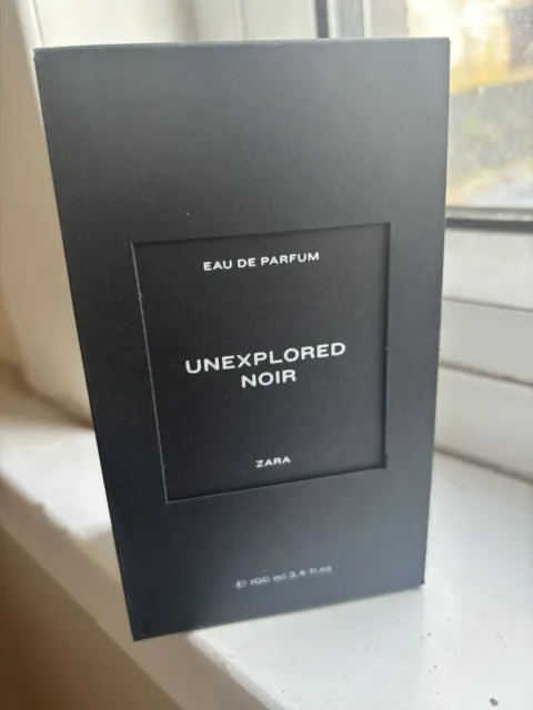 Zara for men Unexplored Noir 100ml Perfume EDP Spray Sealed Discontinued