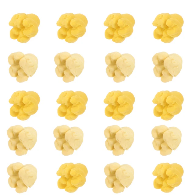 20 piezas Borradores de fiesta Favores Borradores Palomitas de maíz Gomas Pupilas Suministros para niños Adorables