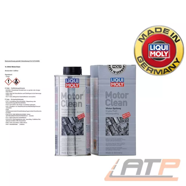 500ml LIQUI MOLY MOTOR CLEAN REINIGER SPÜLUNG ÖLADDITIV