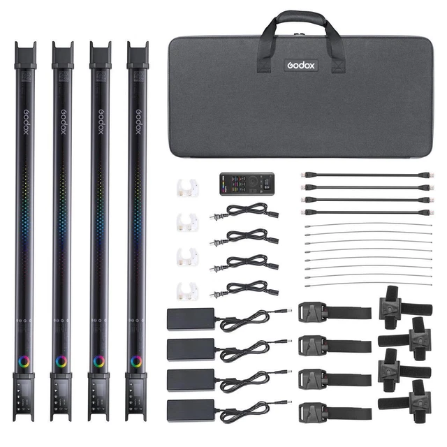 Kit de 4 luces de tubo Godox TL60 RGB - SKU #1644293