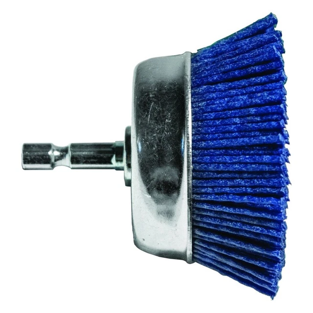 Century Drill & Tool 77233 3" Fine Nylon Strait Cup Brush