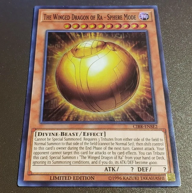 YU-GI-OH! THE WINGED Dragon of Ra - Sphere Mode -CIBR-ENSE2- Super ...