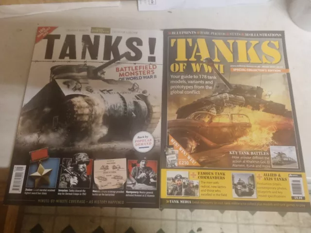 Tanks of WW 11  collector's edition and battlefield monsters