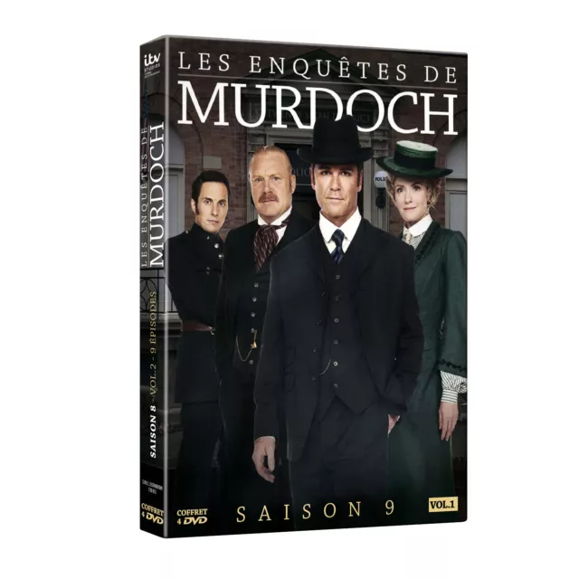 Les Enquêtes de Murdoch - Saison 9 - Vol. 1 - Coffret 4 DVD