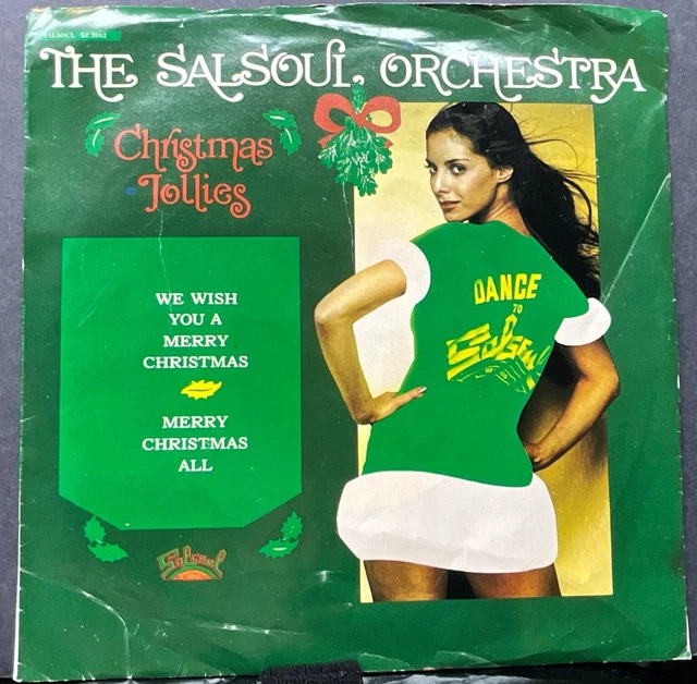 The Salsoul Orchestra, We Wish You A Merry Christmas, 7" 45rpm, Vinyl VG+