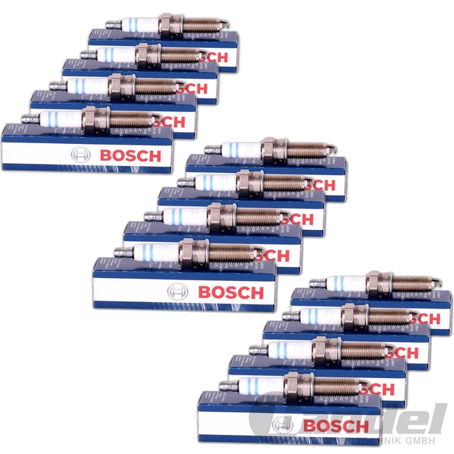 12x BOSCH PLATINUM ZÜNDKERZEN passend für BMW 7er E32 E38 E65