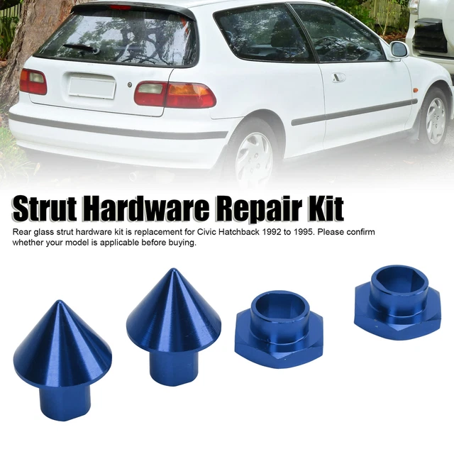 Blue Rear Windshield Glass Strut Hardware Repair Kit 90101 SR3 000 For Ha