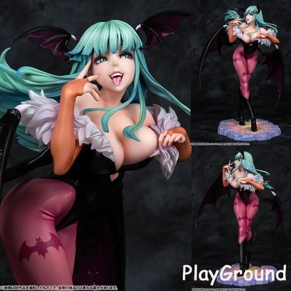 Anime Darkstalkers Morrigan Aensland 1/7 Collectable Jouet Statue Toy Figurine 3