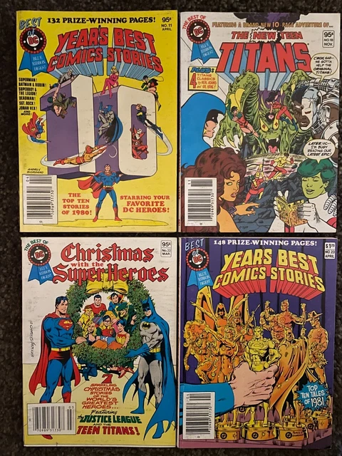 Best Of DC Blue Ribbon Digest #11,18,22,23 VF