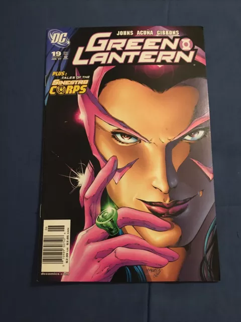 GREEN LANTERN #19 Rare Newsstand 1st Jillian Pearlman as STAR SAPPHIRE DC 2007