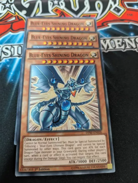 Blue-Eyes Shining Dragon Common Duelist Pack: Rivals of the Pharaoh -- Yugioh