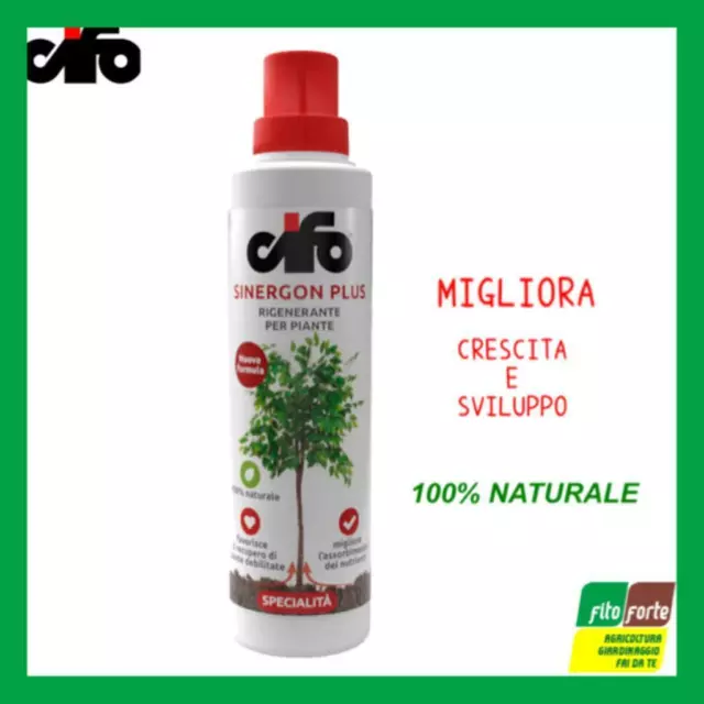 Sinergon Plus Cifo 500Ml Rigenerante 100%Naturale Recupero Piante Debilitate