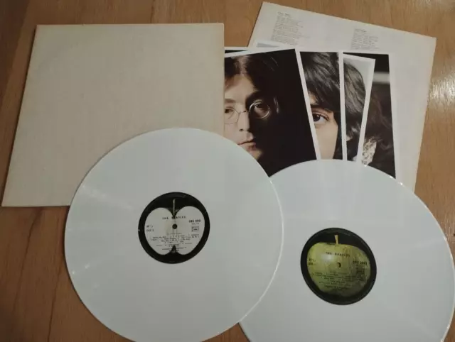 The Beatles 2 LP White Album (France 1978) Complet (Limited Ed. Vinyles blancs)