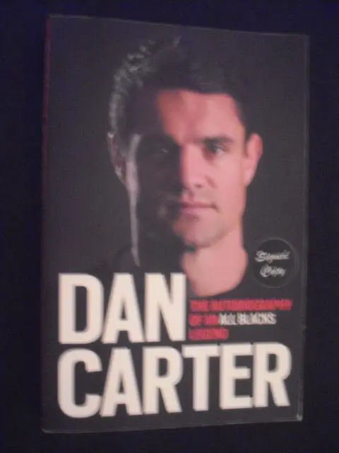 Dan Carter Signed Rugby Autobiography