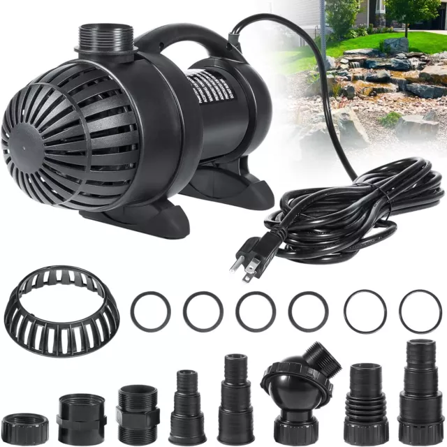 91018 Submersible Pond Water Pump 3000 GPH, 15FT Lift Height, w/20 FT Power Cord