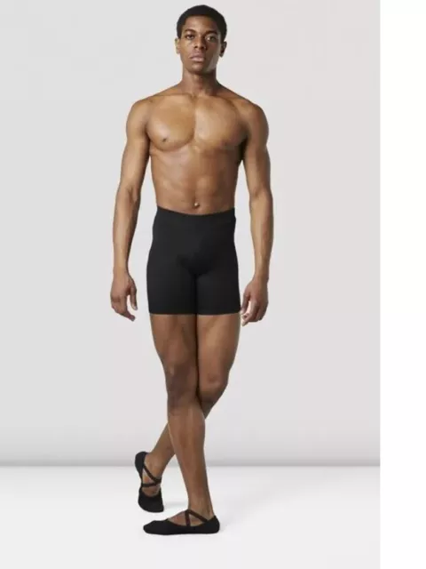 Collant da uomo Bloch MR004 lunghezza media - nero/grigio/navy